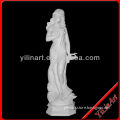 White stone marble moon god statue carving for sale YL-R219